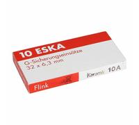 Keramiksicherung Compatibile Con Bosch 10a 500v 6,3x32mm per Microonde 10stk