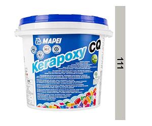 KERAPOXY CQ MALTA EPOSSIDICA BICOMP. PER FUGHE KG. 3 MAPEI, COLORE GRIGIO ARGENTO/111