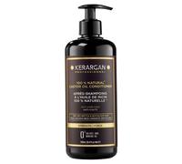 Kerargan - Balsamo Anti-Caduta con Olio di Ricino - Districante & Nutriente per Capelli Secchi e Fragili - Arricchito con Cheratina e Olio di Argan - Senza solfati, OGM, oli minerali - 500ml