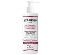 Kerargan - Balsamo Volumizzante alla Biotina & Collagene - Per Capelli Piatte, Fini, Spenti - Idratante, Rinforzante - Senza Solfati, OGM, Olio Minerale - 250ml
