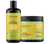 KERARGAN - Duo Marula: Shampoo e Maschera per Capelli Colorati - 2x500ml