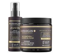KERARGAN - Duo Ricino: Maschera e Siero Antirottura - 500ml+100ml