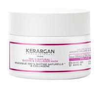 Kerargan - Maschera Volumizzante alla Biotina & Collagene - Per Capelli Piatte, Fini, Spenti - Volume e Lucentezza Intensificati - Senza Solfati, OGM, Olio Minerale - 250ml