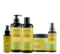 KERARGAN - Routine Marula con 5 Trattamenti UV e Colore - 3x500ml+2x100ml