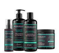 Kerargan - Set Shampoo, Balsamo, Maschera & Siero Olio di Cocco - Cape
