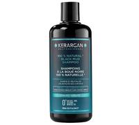 Kerargan - Shampoo Rivitalizzante con Fango Nero del Mar Morto per Capelli Grassi e Cuoio Capelluto Irritato - Purifica e Rivitalizza - Senza Solfati, OGM, Silicone, Olio Minerale - 500ml