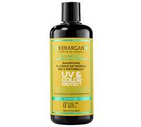 Kerargan - Shampoo Protettivo UV & Colore all'Olio di Marula per Capelli Secchi e Colorati - Pulisce, Protegge, Nutre - Senza Solfati, OGM, Silicone, Olio Minerale - 500ml