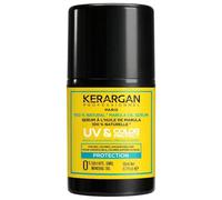 Kerargan - Siero per capelli protettivo UV e colore con olio di marula per capelli secchi e colorati - Anti-frisottis, lisciante, idratante - senza solfato, OGM, olio minerale - 50 ml