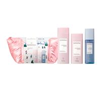 KERASILK Repairing Set (Shampoo 250ml + Conditioner 200ml + Spray 125ml + Pouch)