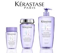 Kerastase Blond Absolu Bain Lumiere Shampoo 80ml/250ml, intensamente idrata e illumina i capelli lucenti, rimuove le impurità