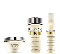 Kérastase Densifique Bain Densité (250 ml), Maschera Densité (200 ml) e Mousse Densimorphose (150 ml)