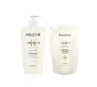 KÉRASTASE - Densifique Bain Densite, flacone a pompa ricaricabile e confezione di ricarica shampoo Shampoo 1 pieces unisex