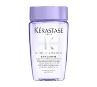 Kerastase[Mini]Blond Absolu Bain Lumiere Shampoo Illuminante Idratante 80ml | Uno shampoo a consistenza di gel trasparente da usare quotidianamente, formulato con acido ialuronico per rinforzare i cap