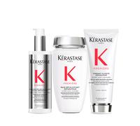 KÉRASTASE - PREMIERE TRIO RIPARATORE - Concentrè 250ml - Bain 250ml - Fondant Fl