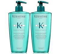 KÉRASTASE Resistenza Bain Extentioniste, Shampoo Riparatore di Lunghezza, Creatina R e Taurina, 500 ml x 2 DUO