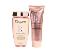 Kérastase Set Gloss Absolu Shampoo 250 ml + Balsamo 250 ml - Anticrespo