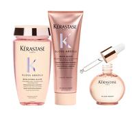 Kérastase Set Gloss Absolu Shampoo + Balsamo + Olio - Anticrespo