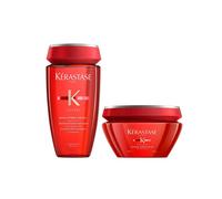 Kérastase Soleil, Shampoo Solare Protettivo + Maschera Nutriente & Anti-Crespo