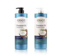 Kerasys Shampoo al Cocco 1L e Balsamo 1L per Capelli Secchi Danneggiati Umidi...