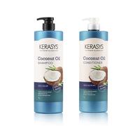 Kerasys Shampoo al Cocco 1L e Balsamo 1L per Capelli Secchi Danneggiati Umidi...
