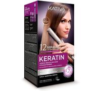 Keratin, Kit Lisciante Brasiliano Xpress, Formula Con Doppia Cheratina, Trattame