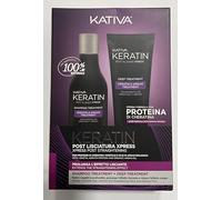 Keratin Express Post Brazilian Straightening Set 2 Pcs