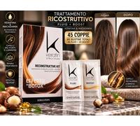 Keratin Structure Reconstructive Kit 45 Coppie 90 Bustine Keratina Macadamia