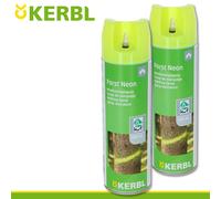 Kerbl 2 x 500 ML Spray di Contrassegno Foresta Neon Albero Markierung Foresta