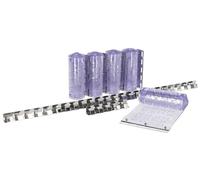 Kerbl 291165 - Set di tende a righe per mosche, in PVC