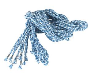 Kerbl 29577 Corda per impal., conf. 10 pz., Blu-Bianco 2,5 m - spess. 8mm