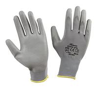 Kerbl 297354 PU - Guanto gnitter Grey feinstrickha ndschuh, Taglia 10