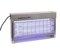 Kerbl 299935 Killer elettrico a mosca EcoKill Inox, IP X 4, 2 x 15 W