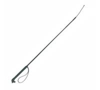 Kerbl 321486 - Frustino da Equitazione con Manico in plastica a Forma di Testa di Cavallo, 90 cm