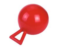 Kerbl 32398 - Palla da gioco per cavalli, 25 cm, Ø 25 cm, colore: Rosso