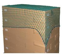 Kerbl 37261 - Rete di Protezione con Asta di 30 mm, Spessore 1,8 mm, Misura 2 x 3,5 m