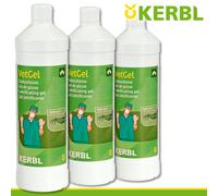 Kerbl 3x 1000ml Vetgel Gleitschleim Veterinario Geburtshilfe Mucche Cura