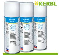 Kerbl 3X 200Ml Spray Argento Spray Alluminio Guarigione Ferite Cura Della Pelle