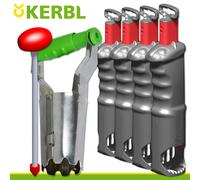 Kerbl 4X Trappola Per Topi + Set Di Accessori Giardino Fiori Orto