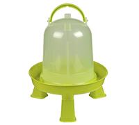 Kerbl 70125 bevitore di plastica con piedi per pulcini e polli, 1.5l