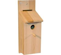 Kerbl 82959 - Set Autolivellante Con Coperchio Apribile, per Uccelli, in Legno N