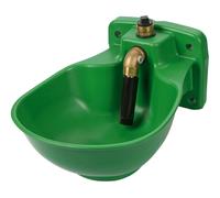 Kerbl Abbeveratoio in plastica HP20 riscaldabile a 230 V, con valvola a pendolo