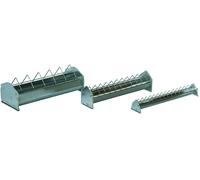 Kerbl Abbeveratoio per giovani galline - zincato a caldo - varie dimensioni misure con griglia di alimentazione incernierata 100 cm