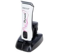 KERBL Aesculap Durati - Taglierina a batteria e testina di rasatura (bianco/nero, motore ECC brushless, capacità 2850 mAh, peso 380 g) GT434-WS