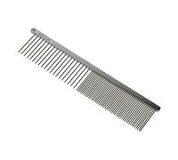 Kerbl Aesculap VH400 - Pettine in pelliccia con manico in acciaio inox, 202 mm x 40 mm, 72 pezzi