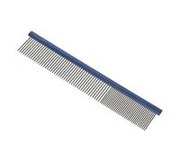Kerbl Aesculap VH404 - Pettine con manico in alluminio, 72 pezzi, 192 x 44 mm, colore: Blu