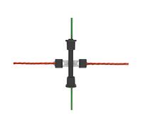 Kerbl AKO 442020/081 - Kit di riparazione per montanti verticali in vimini, 100 pezzi