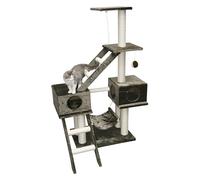 Kerbl Albero Gatto Granat Graffi, 70 x 50 x 150 cm, Colore: Grigio