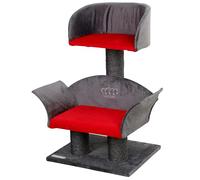 Kerbl - Albero per Gatti Deluxe, 70 cm, Grigio/Rosso