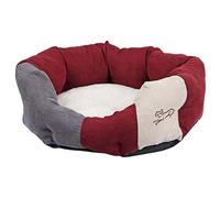Kerbl Amelie - Letto per Cani, 71 x 64 cm, Colore: Bordeaux/Antracite