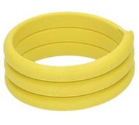 Kerbl Anelli di pollo 16 mm - 20 pezzi Anelli a spirale in diversi colori nessuna dimensione giallo